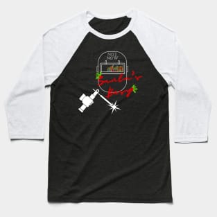 Santa's Busy Welding Baseball T-Shirt